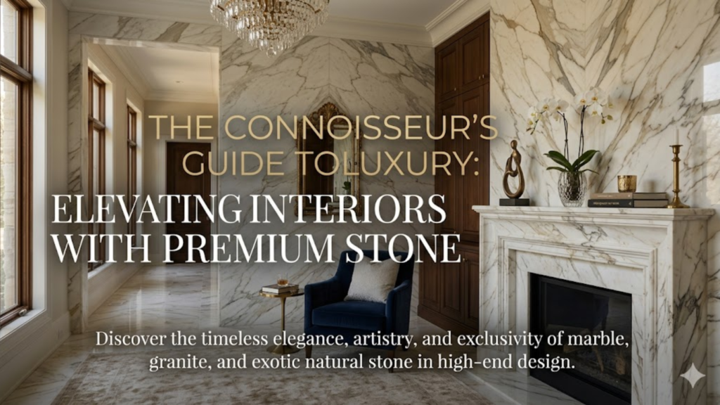 The Connoisseur’s Guide to Luxury: Elevating Interiors with Premium Stone