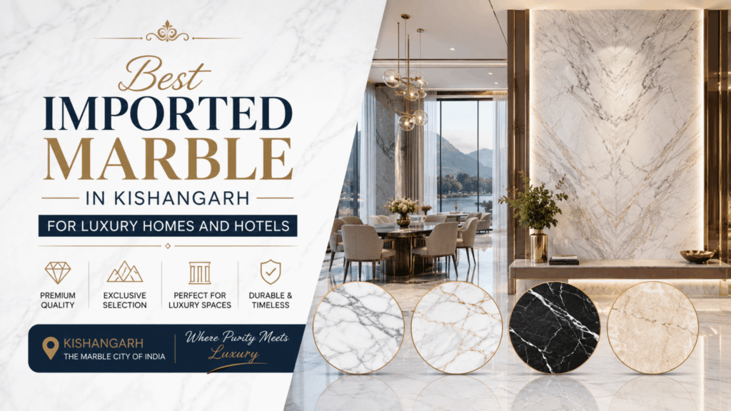 Best Imported Marble in Kishangarh for Luxury Homes and Hotels