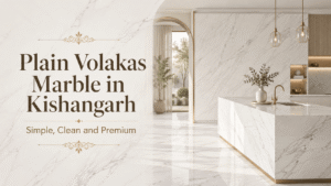 Plain Volakas Marble in Kishangarh: Simple, Clean and Premium