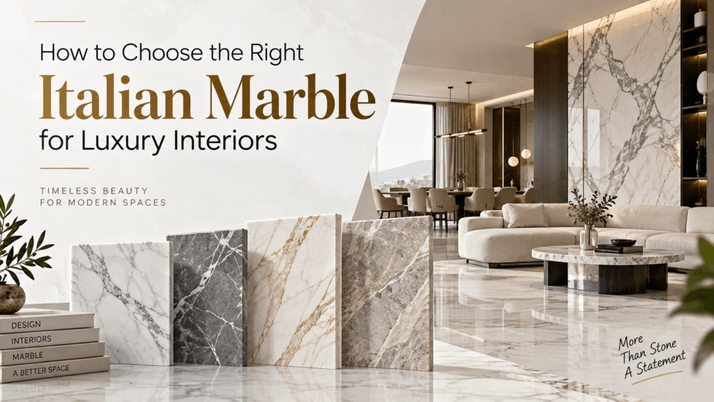 Selecting the Perfect Italian Marble for Luxury Interiors
